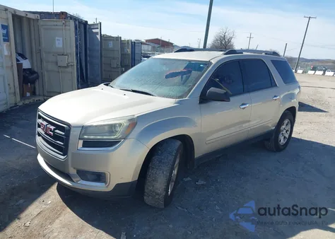 2014 GMC Acadia Sle-1 z USA, uszkodzony, nr VIN 1GKKRNED9EJ366035